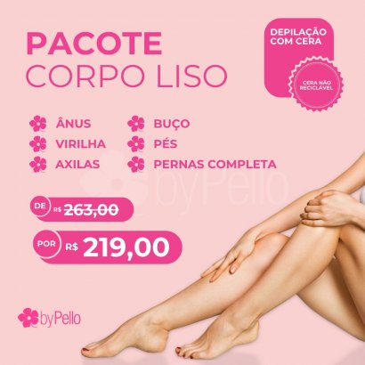 PACOTE CORPO LISO